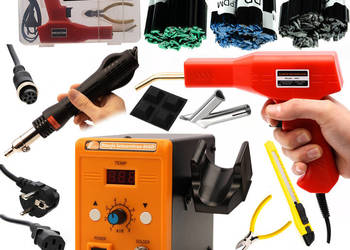 Spawarka Plastiku Rosfix 858D – 700W, Zestaw 300g Spoiw | Zszywacz 200szt