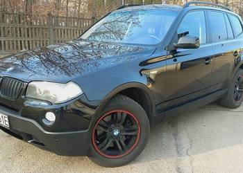 BMW X3 I (E83) 2,0d 177KM 08r Automat, 218kkm, skóra, DTC, Navi...