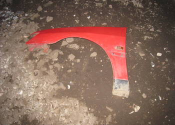 Błotnik przedni lewy Peugeot 306 93-01 czerwony