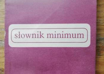 Angielsko-Polski Polsko- Angielski słownik minimum