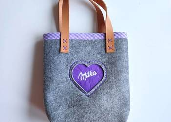 Torebka dziecięca z filcu Milka