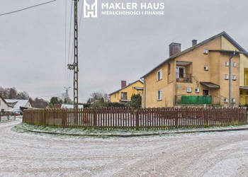 Pół bliźniaka z dodatkowymi działkami w Boćwince