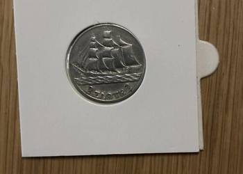 Moneta 2 zl zeglowiec 1936