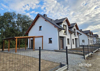 Atrakcyjny dom wykończony pod klucz,5 pokoi,wiata