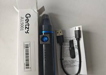 GERTZY Bezbolesny Trymer do Uszu i Nosu dla Mężczyzn - Ładowanie przez USB,