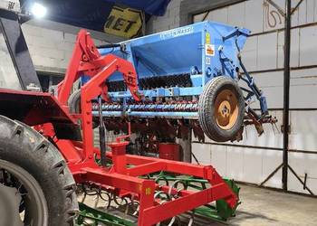 Zestaw uprawowo siewny lemken hassia 3 m