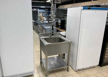 Basen gastronomiczny 70x70 z wylewką