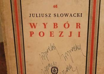 Wybór poezji Słowackiego książki prezenty Warszawa Bródno
