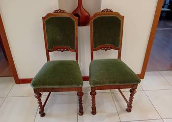 Krzesła stołowe szt.2 antyk