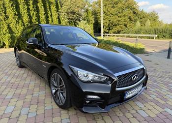 Infiniti Q50S 3.5 V6 Hybrid AWD + nowe LPG, Sport Tech Europa Salon PL