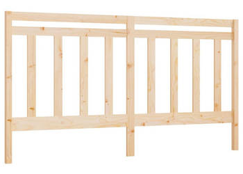 Wezgłowie łóżka 206x4x100 cm lite drewno sosnowe WM-817810