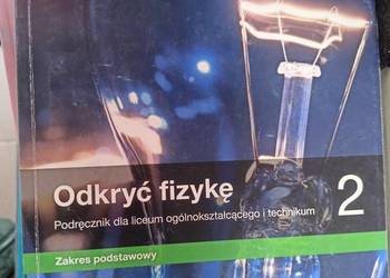 Odkryć fizykę 2 używane podręczniki szkolne księgarnia Warszawa antykwariat