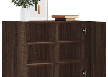 Szafka wisząca brązowy dąb 75x35x60 cm WM-848429