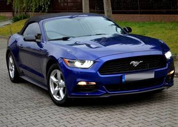 ZJAWISKOWY CZARNY MUSTANG CABRIO 2016