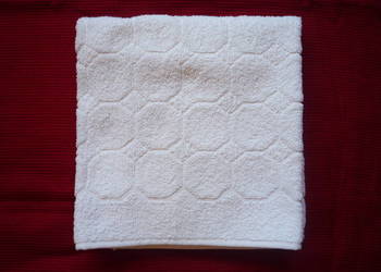 NOWY Biały Ręcznik frotte bawełna 50 x 72cm Mięsisty Gruby
