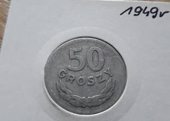 50 Groszy 1949 r.- Nr 4 50 Groszy 1949 r.- Nr 4