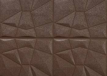 Panele ścienne samoprzylepne Diament brązowy 70x70 cm
