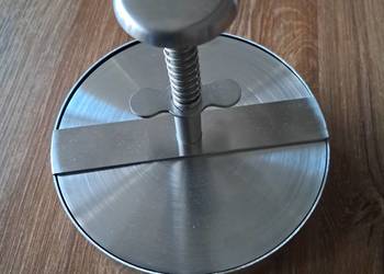 nowa prasa do hamburgerów średnica 13,8 cm wysokość 14 cm