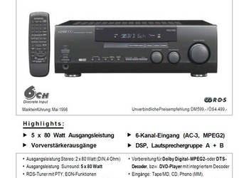 Kenwood KRF-v6010d