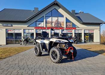 QUAD SEGWAY AT5 L 500CC EPS BIAŁY ATV T3B WYCIĄGARKA HAK CIĄGNIK ROLNICZY
