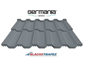 Blachodachówka 2 modułowa GERMANIA MAT AM Blachotrapez KOLOR
