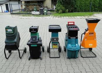 Rozdrabniacz do gałęzi rębak BOSCH ELIET VIKING STIHL CRAFT Germany