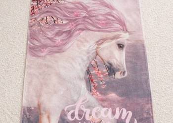 NOWY Ręcznik kąpielowy bawełna frotte dla dzieci Unicorn z jednorożcem