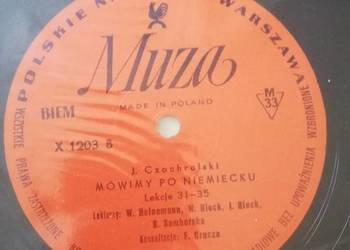 Płyta vinyl nauka języka niemieckiego