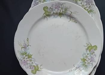 Półmisek i patera Kuzniecow - Ryga, sygnatura z okresu 1891-1917. Półmisek i patera Kuzniecow - Ryga, sygnatura z okresu 1891-1917.