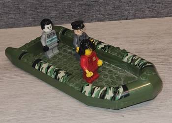 Łódka wojskowa ponton bojowy Lego figurki