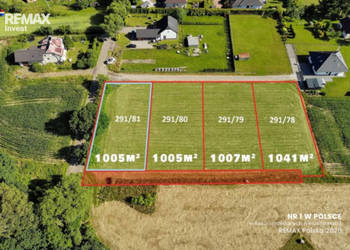 Atrakcyjna działka 1005 m² z mediami w Pogwizdowie