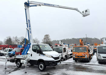 Iveco Daily 35S14 Podnośnik Koszowy Multitel MZ 250 Zwyżka UDT MX Versalif…