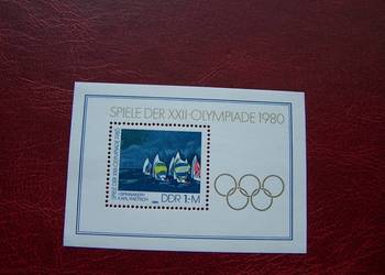 NRD DDR 1980 MNH Sport Olimpiada Moskwa 80