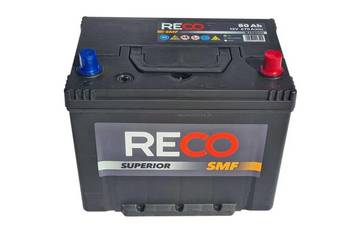 Akumulator Reco Japan 12V 80Ah 670A P+
