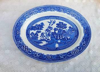 Talerz Old Willow półmisek  mniejszy Alfred Meakin 31x24cm