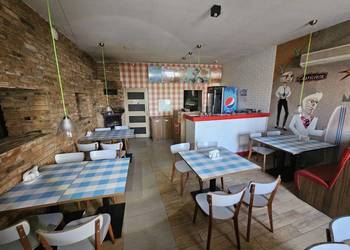Wynajmę Lokal handlowo-usługowy centrum Gorlic 150m2 + działka, Gastronomia