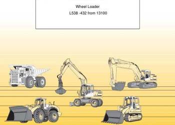 Liebherr L538 instrukcja obsługi DTR PL
