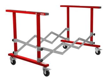 SKŁADANY STÓŁ ROBOCZY MOBILNA KOBYŁKA HOLZMANN KB100TWIN 100 KG