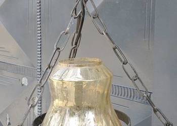 Lampa kuta rzemieślnicza z czasów PRL-u