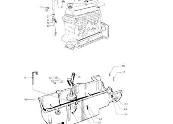 Ford 2723E silnik katalog części PL