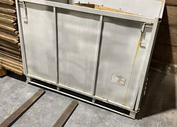 Skrzyniopaleta pojemnik kontener metalowy