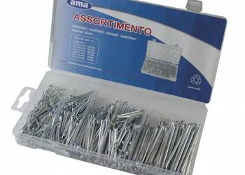 Zestaw zawleczek rozporowych - 555 szt 88046