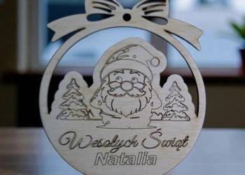 Bombki personalizowane świąteczne