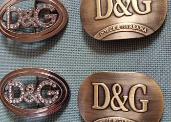 Klamra do paska D&G Dolce & Gabbana Damskie i Męskie.