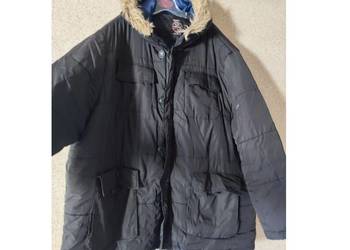 6XL kurtka męska zimowa ciepła norweska z kapturem duża 6XL kurtka męska zimowa ciepła norweska z kapturem duża