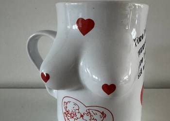 Kufel do piwa zabawny w kształcie kobiety 600 ml