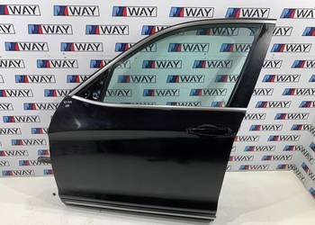 BMW X3 F25 DRZWI LEWY PRZÓD LEWE PRZEDNIE 668 SCHWARZ 2 KOMPLETNE