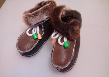 Buciki dla maluszka / naturalna skóra/14,5 cm NOWE