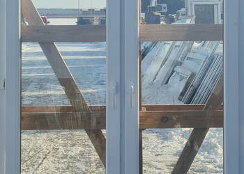 OKNA KacprzaK 137X153 OKNO Używane Plastikowe PCV