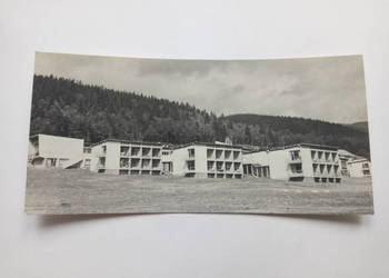 Pocztówka Jaszowiec 1966r. + Znaczek wąska